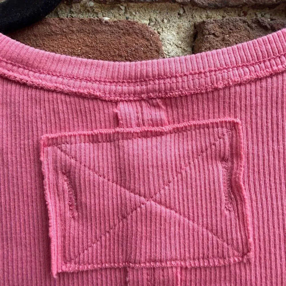 Free People We The Free Neria V-Neck Tank Top in pink Women’s XS NEW